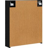  Kupaonski ormar s ogledalom Zidne Crni hrast 60 x 14,5 x 70 cm | shoptok.hr