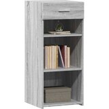 vidaXL Komoda siva boja hrasta 40 x 42,5 x 93 cm od konstruiranog drva | shoptok.hr
