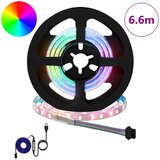  LED traka 12 pcs Crna i prozirna 550 mm Bakar i plastika | shoptok.hr