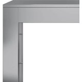  Stalak za drva za ogrjev 60x40x100 cm od pocinčanog čelika | shoptok.hr