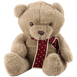 Plišana igračka medo s točkastom maramom 45cm - smeđi | shoptok.hr
