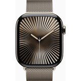 Apple Watch S10 Cellular 46mm Natural titanium case with Natural milanese loop - S/M, (21681422) Cene