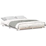 vidaXL Posteljni okvir Bela 140 x 220 cm Trdna borovina, (5000123598) | Shoptok.si