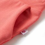  Dječje hlače sa širokim nogavicama koraljne boje 116 | shoptok.hr