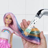 Mattel Barbie: Barbie s sijočimi mavričnimi lasmi z dodatki - | Shoptok.si