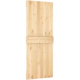  Vrata NARVIK Naravna 80 x 210 cm Masiven borov les, (5000215337) | Shoptok.si