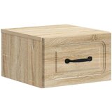 Noćni ormarić za montažu na zid Hrast sonoma 34,5 x 33 x 20 cm | shoptok.hr