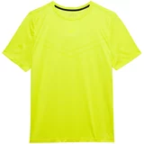4f Tehnička sportska majica neonsko žuta