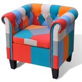 Motiv Fotelj iz tekstila motiv mozaik | Shoptok.si