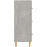  Komoda betonsko siva 70x34x90 cm konstruiran les, (20654504) | Shoptok.si