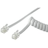  Spiralni telefonski kabel SL-TEL3 RJ11 Bijeli | Eponuda.ba
