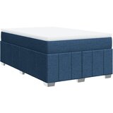 Maison Chic Box spring postelja - Vzmetna postelja z vzmetnico moder 120x200 cm blago SL24341, (21879278) | Shoptok.si
