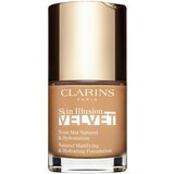 Clarins Skin Illusion Velvet tekoči puder z mat finišem z hranilnim učinkom odtenek 111N 30 ml Cene