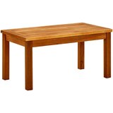 vidaXL Vrtna klubska mizica 70x40x36 cm trden akacijev les Cene