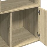  Regal za knjige boja hrasta 70x36x189 cm od konstruiranog drva Slike
