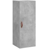  Visoka komoda siva betona 34,5x34x180 cm od konstruiranog drva | shoptok.hr