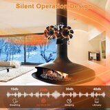 HAWCAFU magnetni ventilator za kamin | Shoptok.si