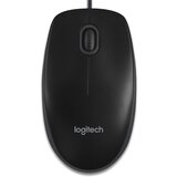Logitech B100 Optical USB crni miš