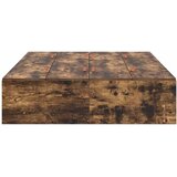 Krevet s ladicama Dimljeni hrast 120 x 200 cm Konstruirano drvo | Eponuda.com