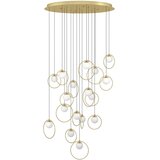 Eglo 390346 - led prigušiva luster na sajli portocolom 17xLED/3W/230V prečnik 78 cm | Eponuda.com