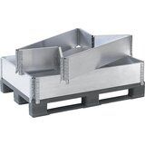 ratioform aluminijasti natični okvir, de 2 kosa, za palete 800 x 600 mm, s 4 tečaji, od 1 de | Shoptok.si