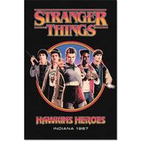 Stranger Things Poster Hawkins Heroes, 91,5 x 61 cm | shoptok.hr