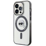  Originalna KARL LAGERFELD Hardcase KLHMP15LHKHNOTK maska za iPhone 15 PRO (Karl Head + MAG / prozirna) | Eponuda.com