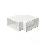 Vents Koljeno za ventilaciju 90 55x110mm PVC bijela 5251 | Eponuda.ba