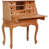  Pisaći stol 78 x 42 x 103 cm od masivnog drva mahagonija Cijene
