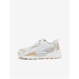 Puma White Women's Suede Sneakers RS 3.0 - Women Cene