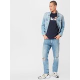 Ellesse Majica 'Prado Caustic' mornarsko plava / narančasta / crvena / bijela | shoptok.hr