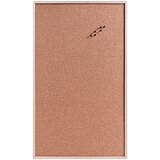 ZELLER Oglasna deska (100 cm x 60 cm x 14 mm, pluta, šest žebljičkov, ušesa za obešanje) Cene