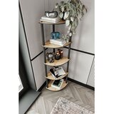 Hanah home polica za knjige 34x139x34 cm, hrast | Eponuda.ba
