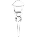 Opviq Vanjska zidna lampa BBO-68163-BSY, 52 cm, IP65, E27, Crna | Eponuda.ba