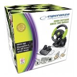 Esperanza Volan HIGH OCTANE, +pedale, za PC, XBOX 360, PS2, PS3, EG104 | Eponuda.ba