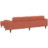 SOFA Crvena narančasta 250 x 188 x 76 cm Kordura tekstil | Eponuda.com