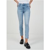 Orsay Light Blue Shortened Skinny Fit Jeans - Women | shoptok.hr