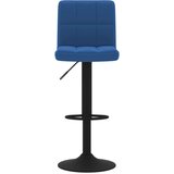  Barski stolčki 2 kosa moder žamet, (20817443) | Shoptok.si