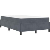  Krevetna konstrukcija Tamno siva 120 x 190 cm tkanina | shoptok.hr