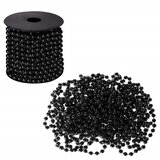  Crni Lančić s Perlama 8 mm, 10 metara | shoptok.hr