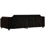  Dnevni krevet crni 90 x 190 cm od tkanine | shoptok.hr