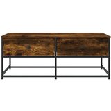  Stolić za kavu boja hrasta 100 x 51 x 40 cm konstruirano drvo | shoptok.hr
