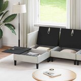  Komplet pohištva za dnevno sobo z blazino 6 pcs Krem Žamet, (5000272720) | Shoptok.si
