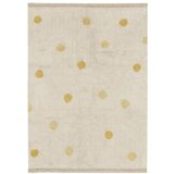 Lorena Canals Oker žuti/krem periv/ručno rađen pamučan dječji tepih 120x160 cm Hippy Dots Honey – | shoptok.hr