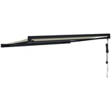 Tenda na uvlačenje krem 3,5 x 2,5 m od tkanine i aluminija Slike