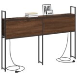  Skladišno uzglavlje Smeđi hrast 120 cm Konstruirano drvo | shoptok.hr