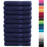 The Living Store Premium brisače za savno SOLUND 10 kos modra 80x200 cm 600 g/m2 - Brisača Za Savno, (21418151) | Shoptok.si