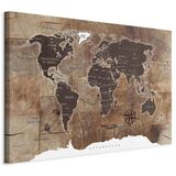 Artgeist Slika Na Platnu World Map Cene