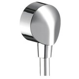 Hansgrohe FixFit Round Chrome zidni priključak za tuš creva sa kupastim ili cilindričnim navojem sa obe strane 27454000 | ePonuda.com