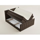Maison de Rêve Smeđi boxspring krevet s prostorom za odlaganje 180x200 cm Caya – | shoptok.hr